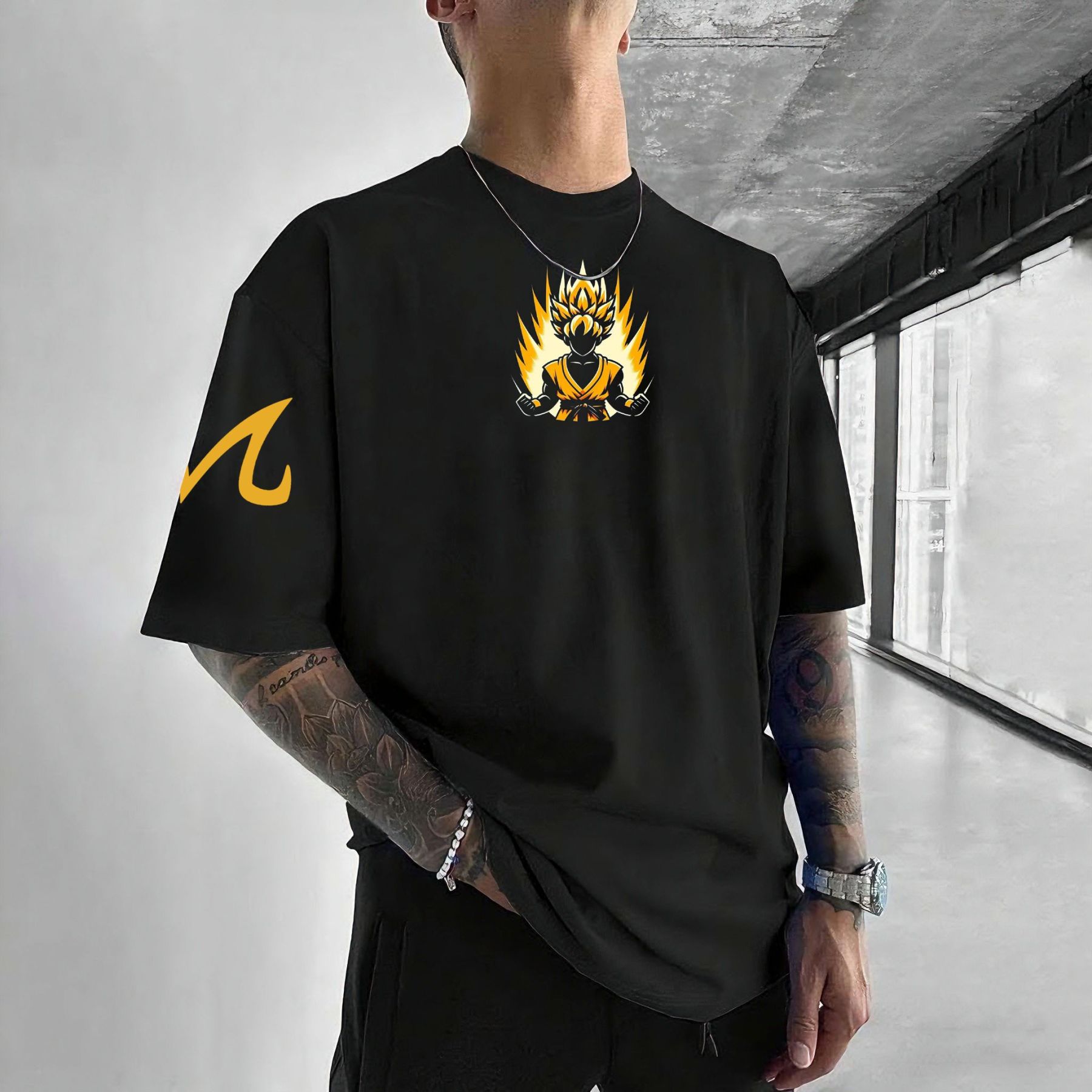 Unisex Anime Inspired Vintage T-Shirt-comicclothing