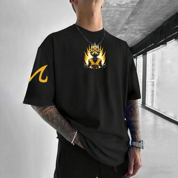 Unisex Anime Inspired Vintage T-Shirt-comicclothing