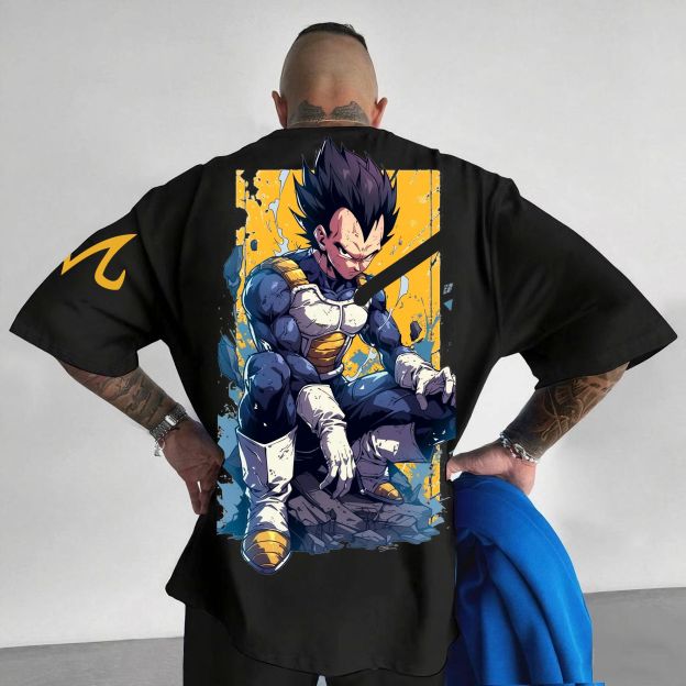 Unisex Anime Inspired Vintage T-Shirt-comicclothing