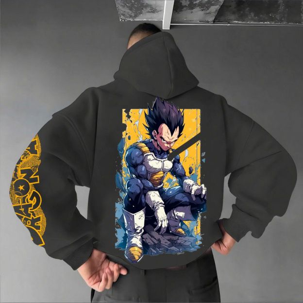 Unisex Anime Graphic Streetwear Hoodie-comicclothing