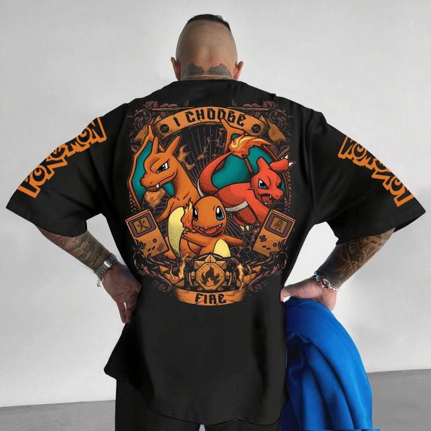 Unisex Anime Inspired Vintage T-Shirt-comicclothing