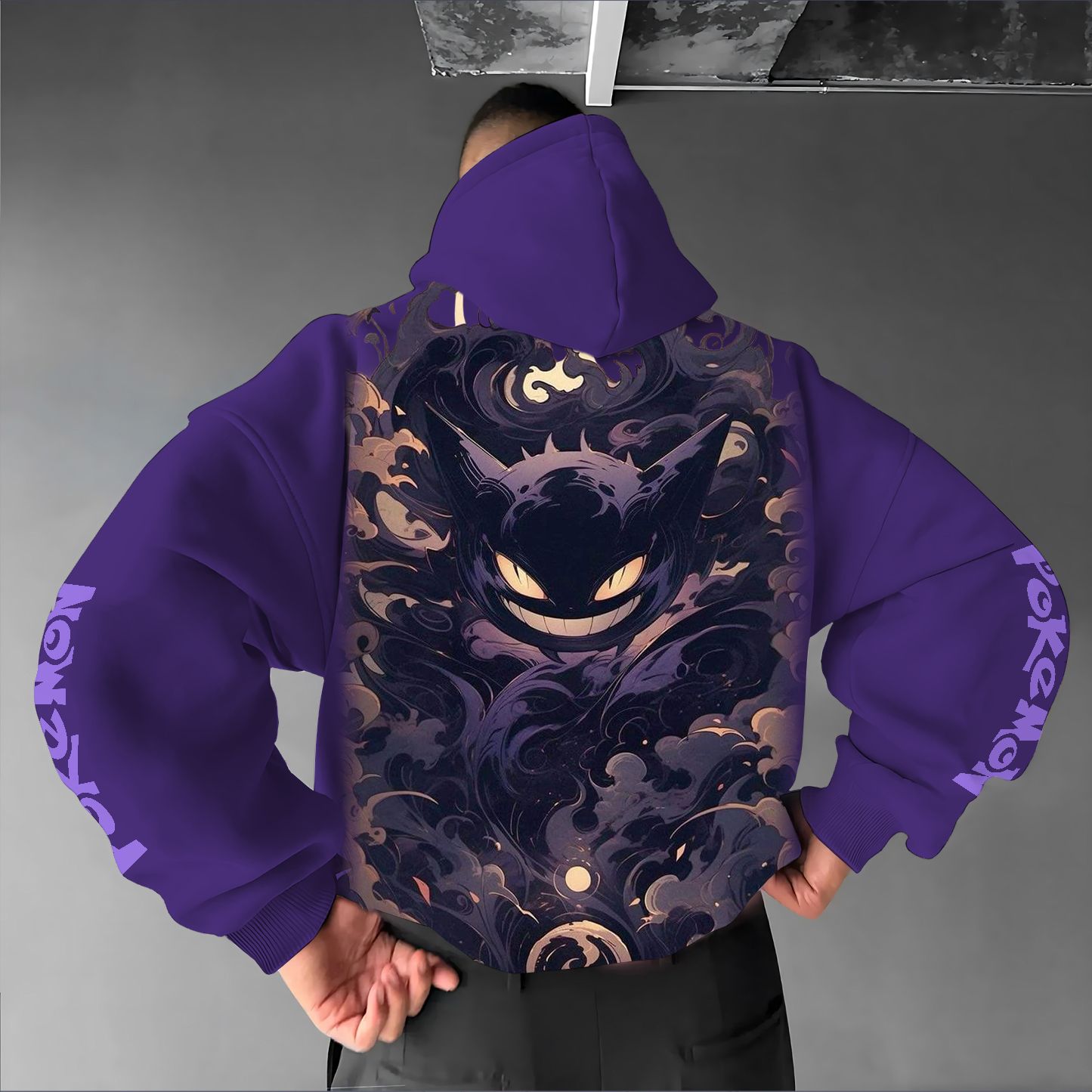 Unisex Anime Graphic Streetwear Vintage Hoodie