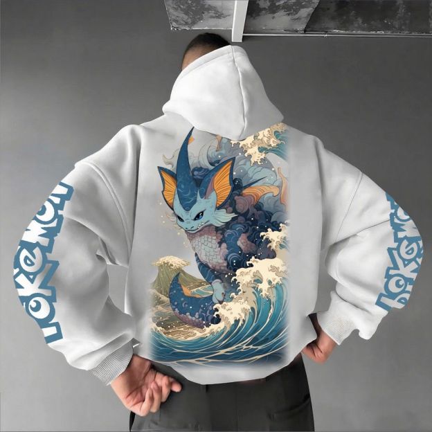 Unisex Anime Graphic Streetwear Vintage Hoodie-comicclothing