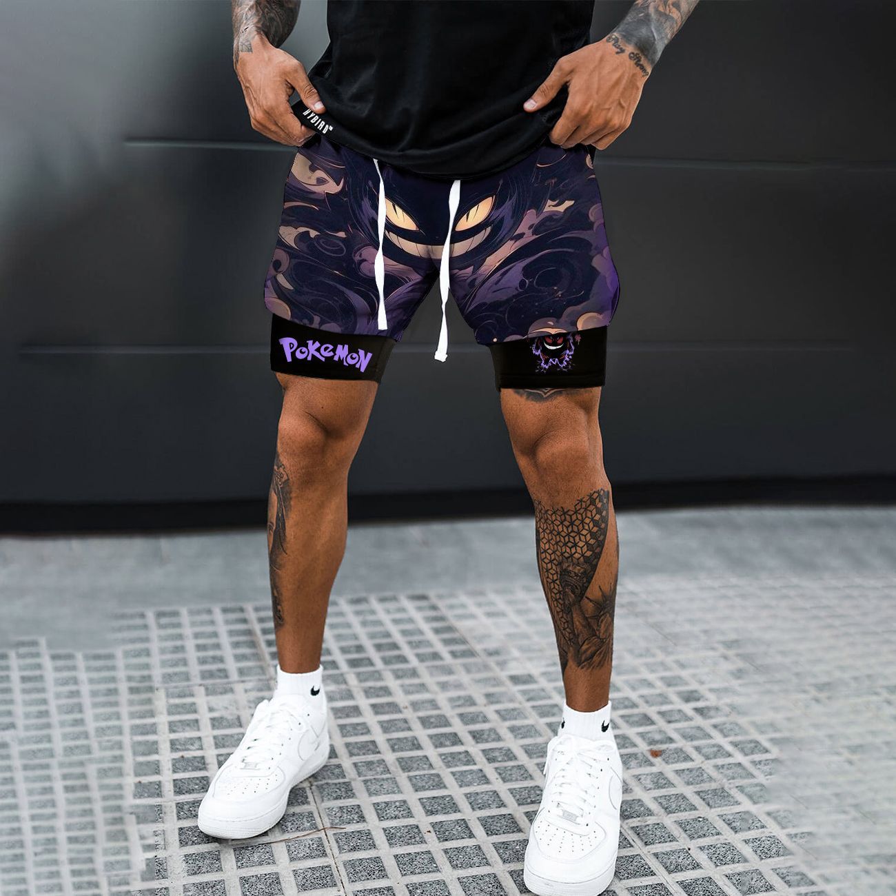 Unisex Casual Anime Streetwear Shorts-comicclothing