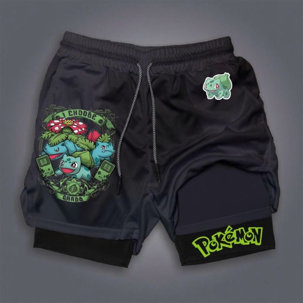 Unisex Casual Anime Streetwear Shorts-comicclothing