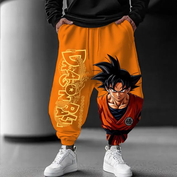 Unisex Casual Anime Streetwear Pants
