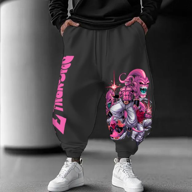 Unisex Casual Anime Streetwear Pants-comicclothing