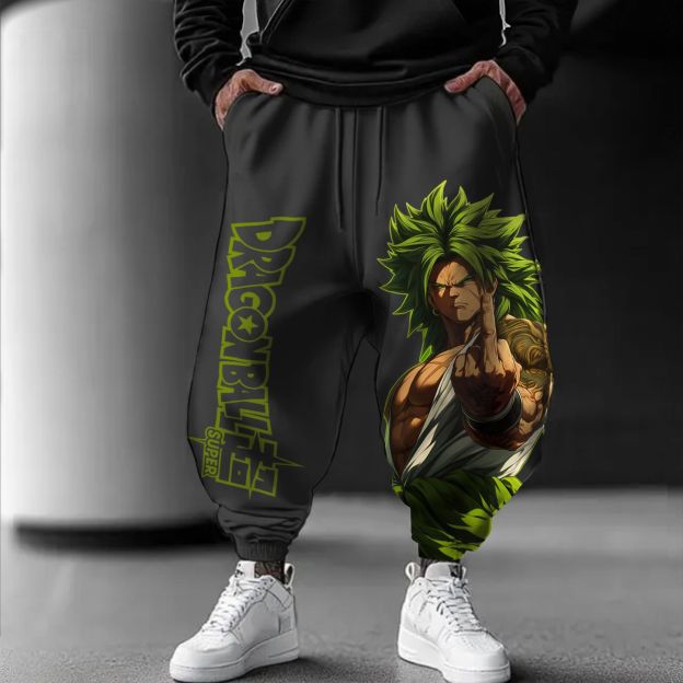 Unisex Casual Anime Streetwear Pants-comicclothing