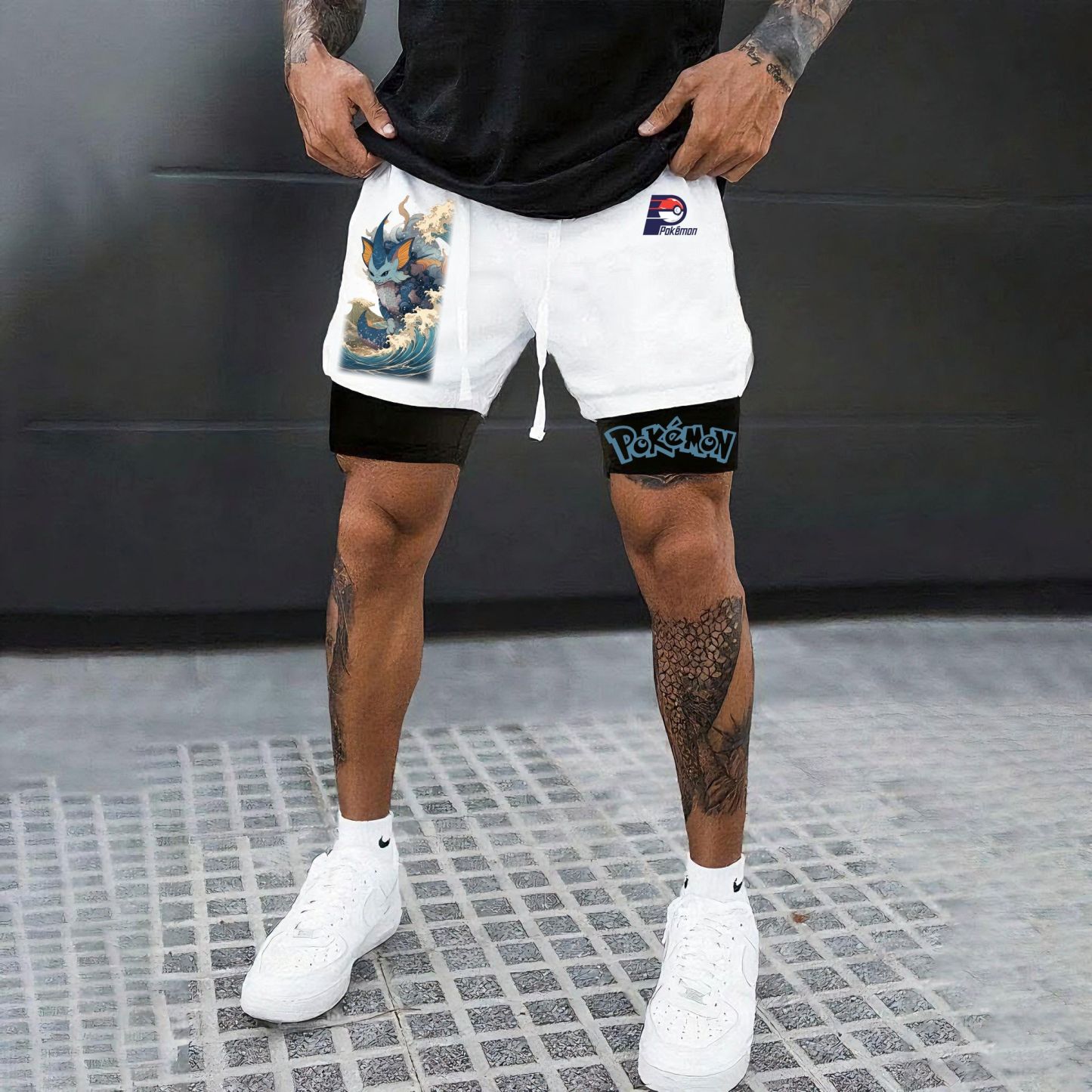 Unisex Casual Anime Streetwear Shorts-comicclothing