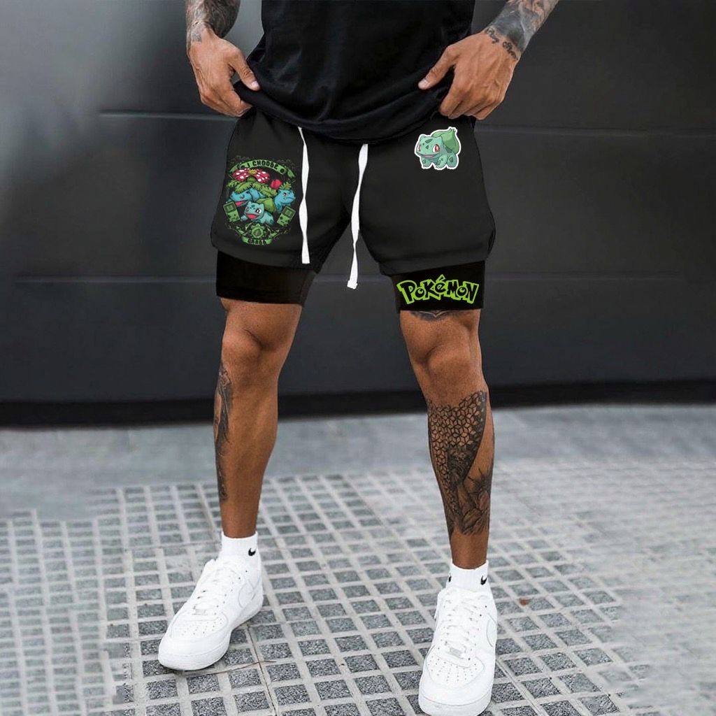 Unisex Casual Anime Streetwear Shorts-comicclothing
