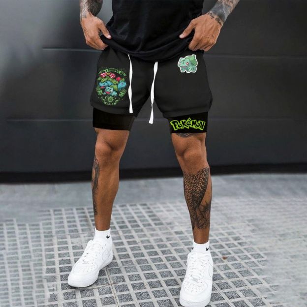 Unisex Casual Anime Streetwear Shorts-comicclothing