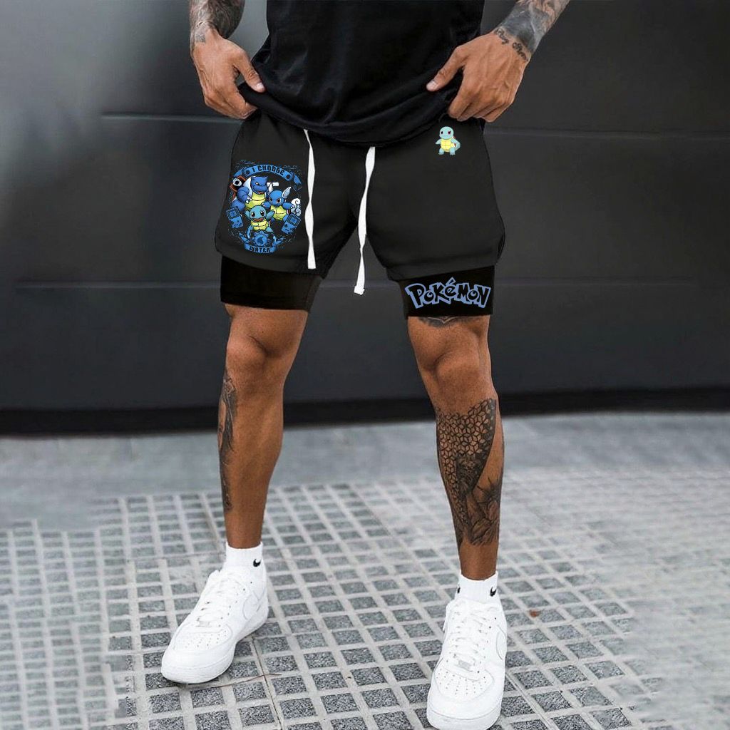 Unisex Casual Anime Streetwear Shorts-comicclothing