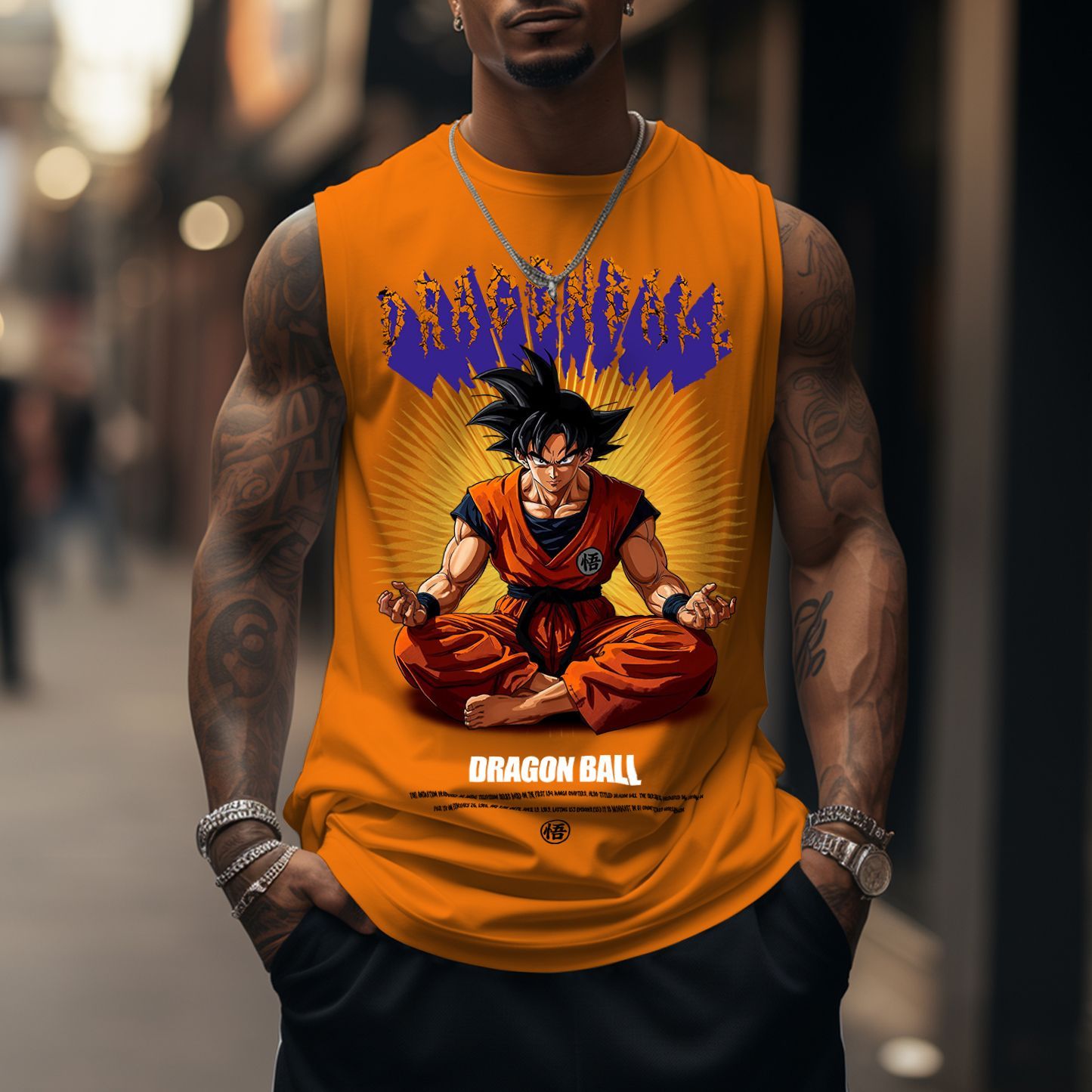 Unisex Anime Series Racerback Tank Top