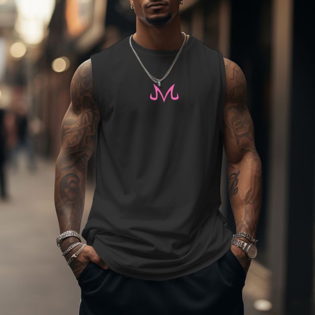 Unisex Anime Sleeveless Tank Top-comicclothing