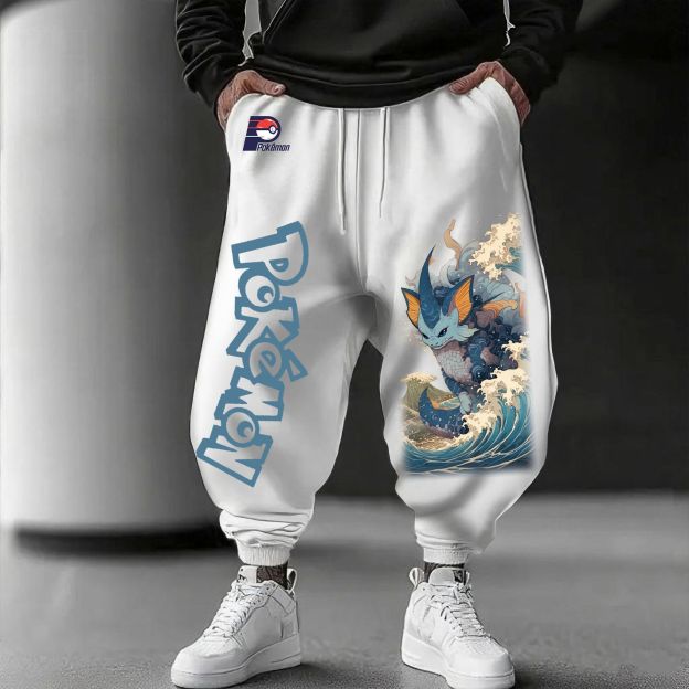 Unisex  Casual Anime Streetwear Pants-comicclothing