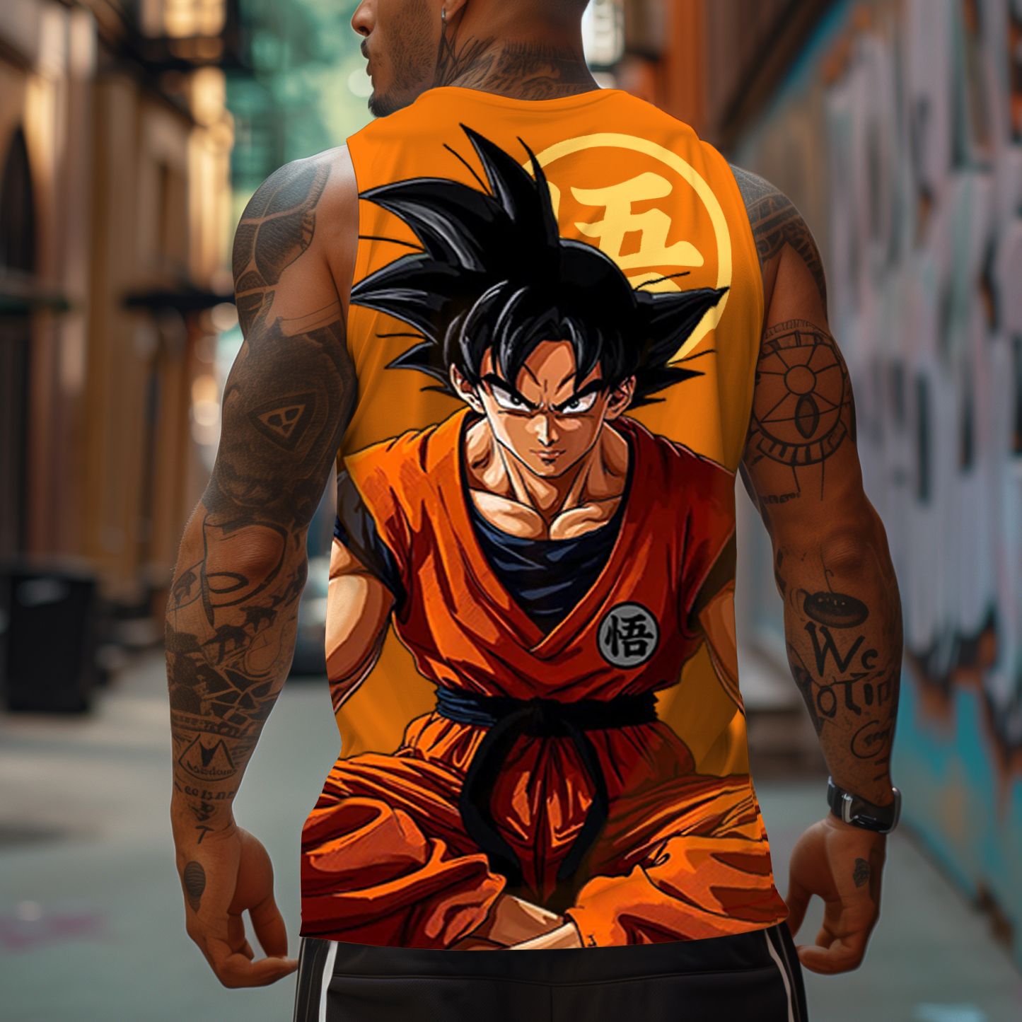 Unisex Anime Series Racerback Tank Top