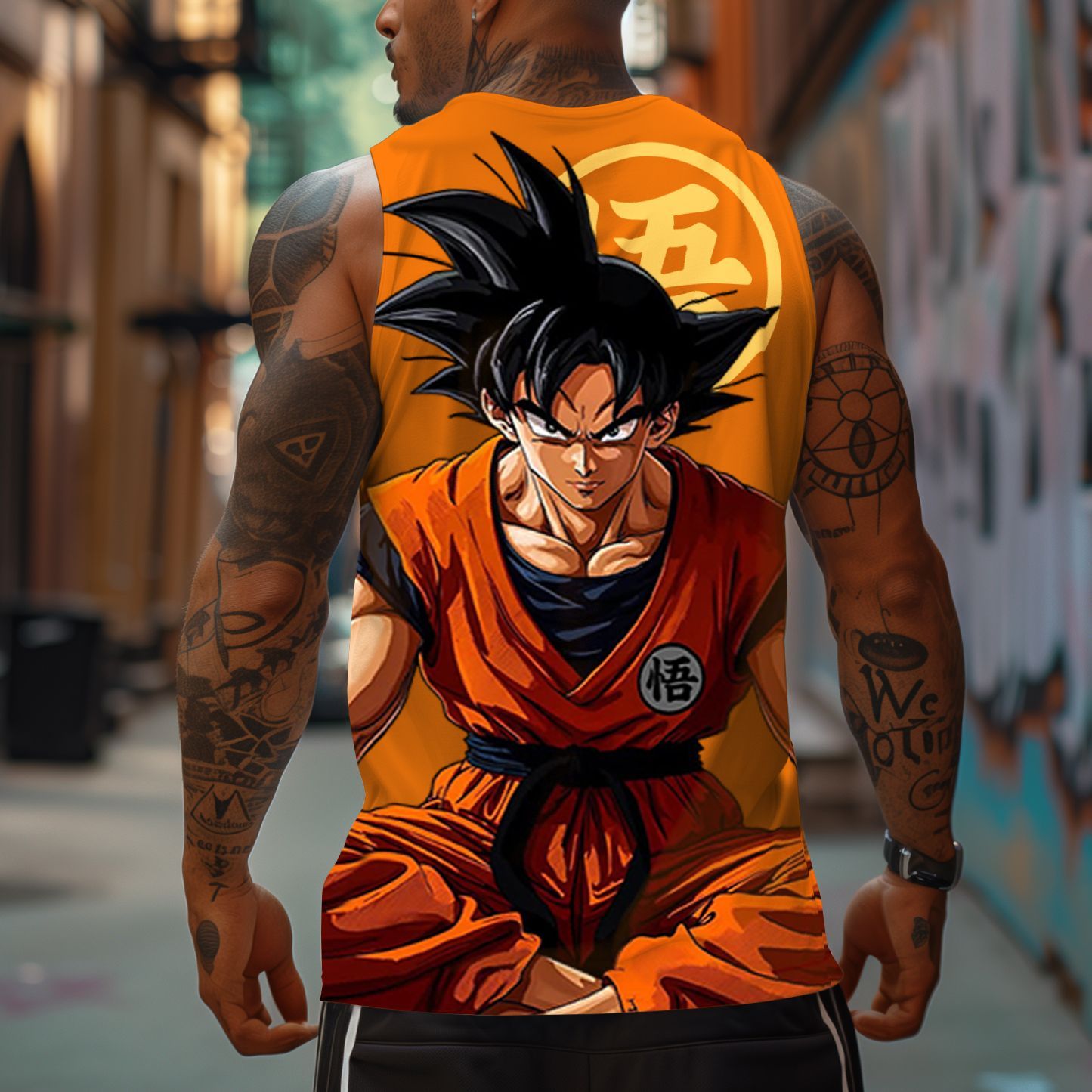 Unisex Anime Series Racerback Tank Top