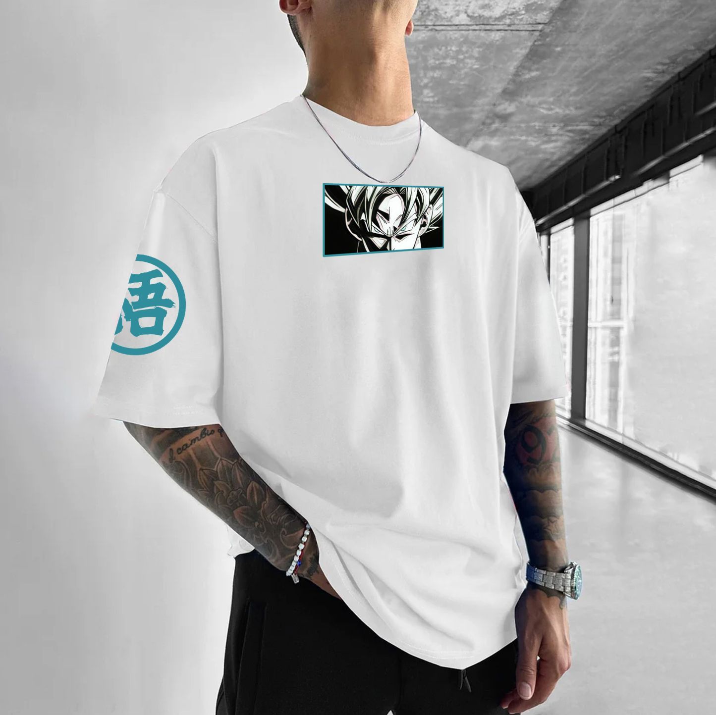 Unisex Anime Inspired Vintage T-Shirt-comicclothing