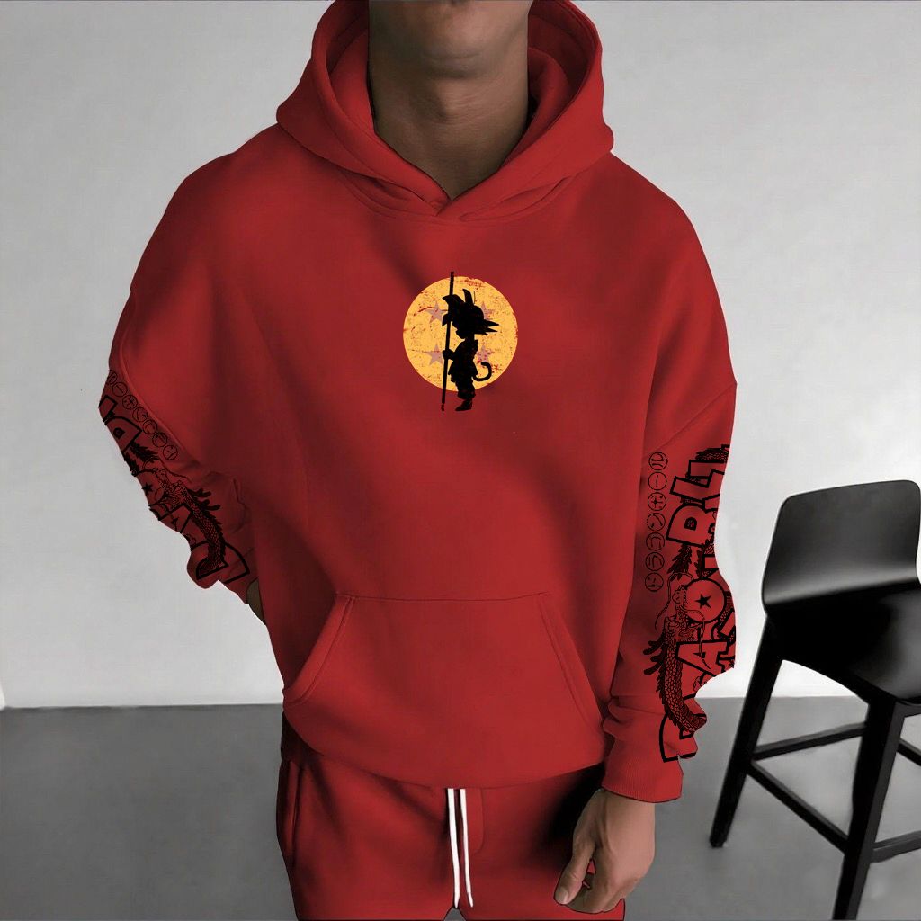 Unisex Anime Graphic Streetwear Hoodie