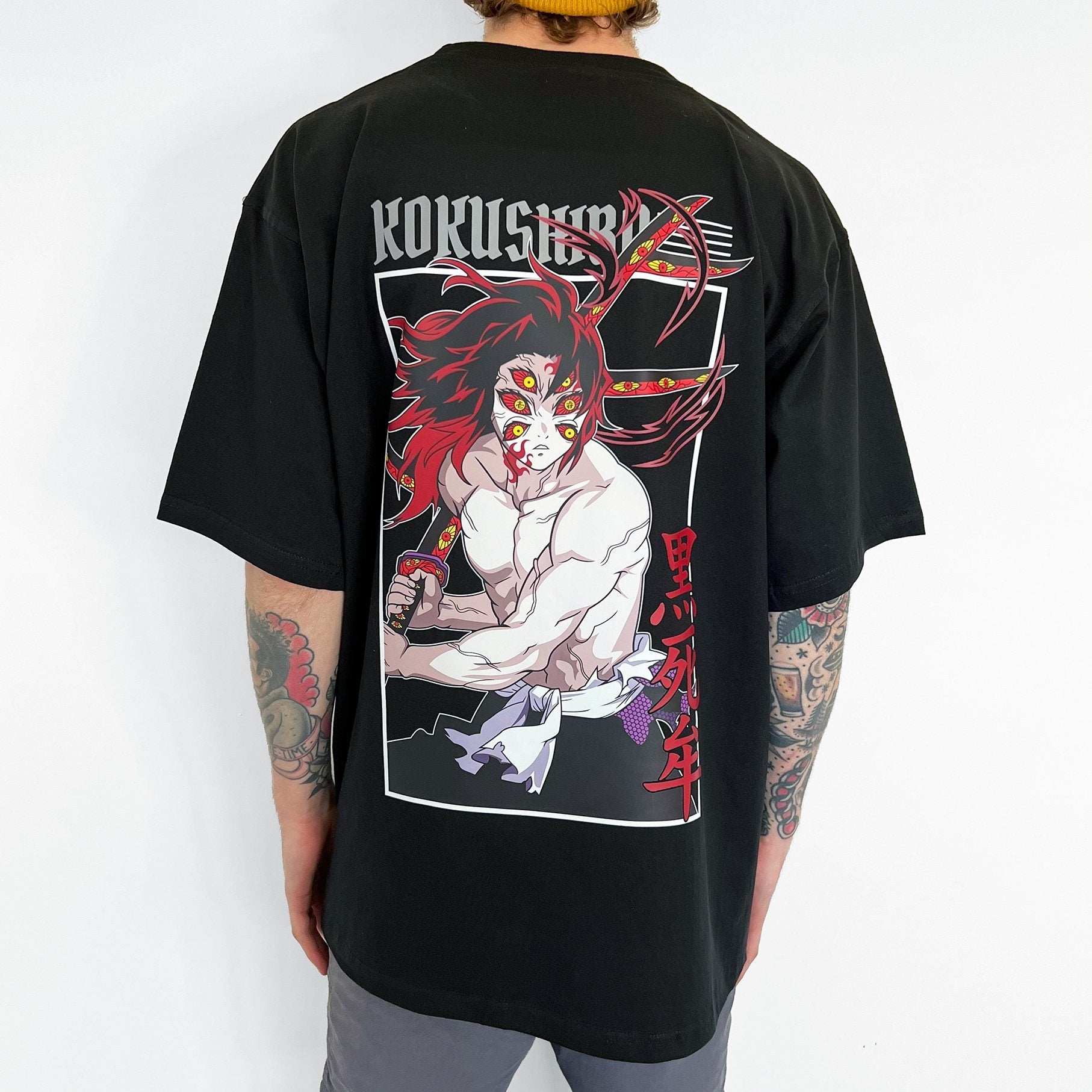 Unisex Vintage Tee丨Demon Slayer-comicclothing