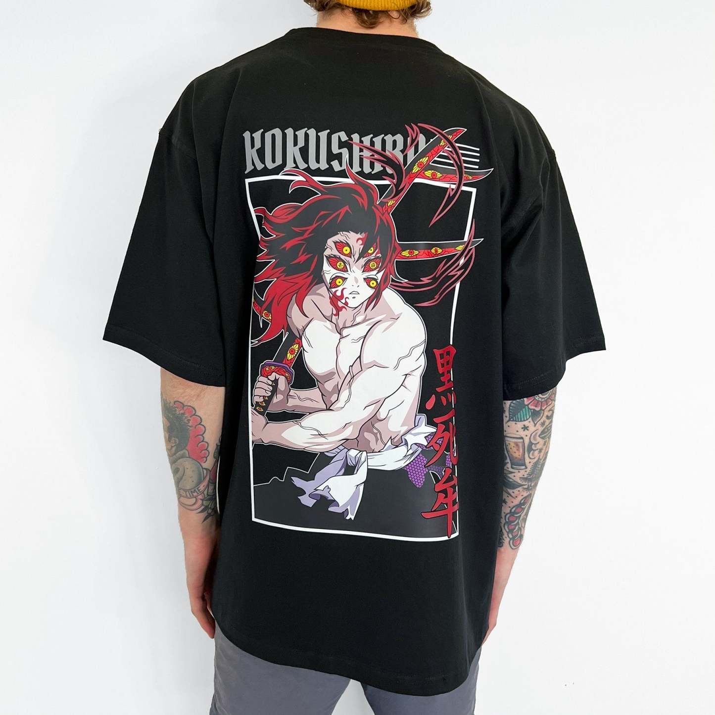 Unisex Vintage Tee丨Demon Slayer-comicclothing