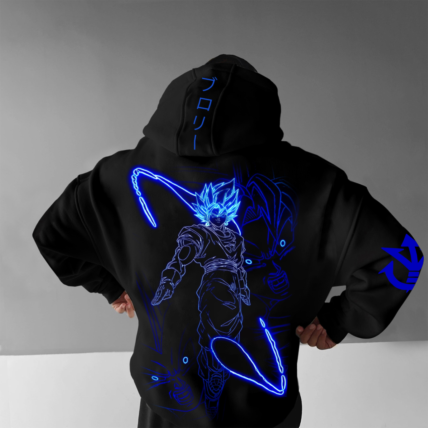 Unisex Anime Print Casual Oversized Hoodie