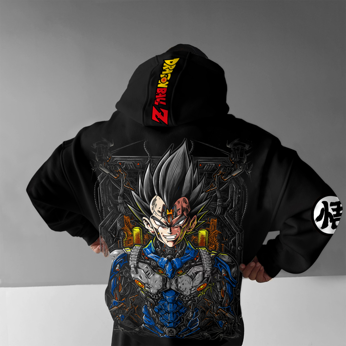 Unisex Anime Print Casual Oversized Hoodie