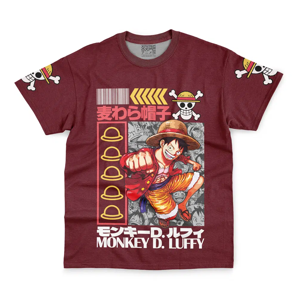 Monkey D. Luffy V2 One Piece Streetwear T-Shirt