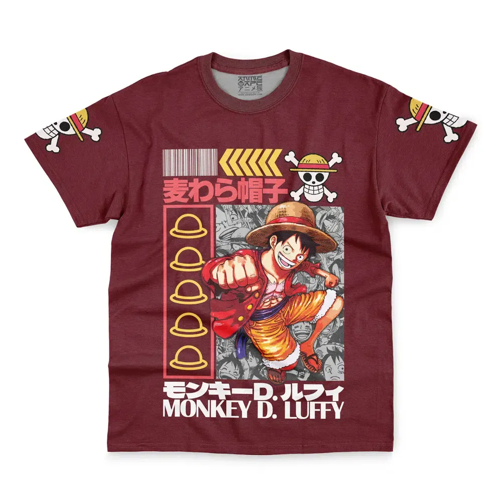Monkey D. Luffy V2 One Piece Streetwear T-Shirt