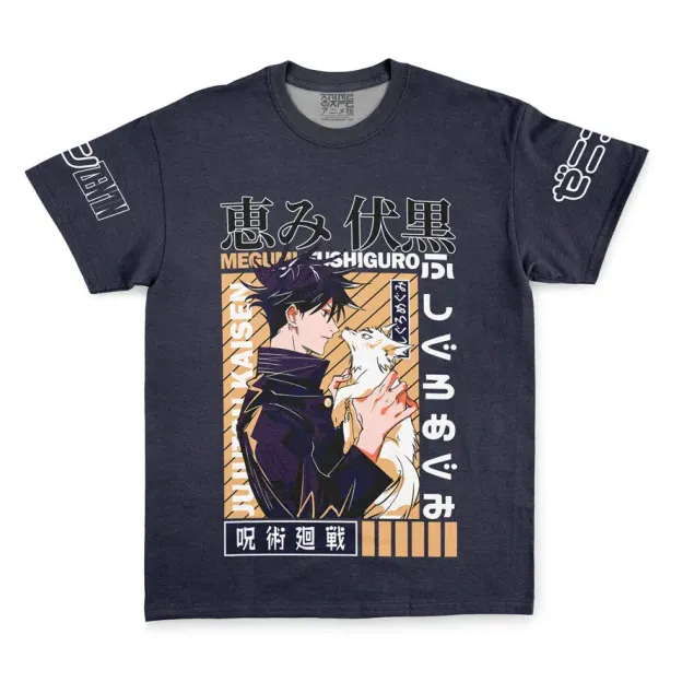 Fushiguro Megumi Jujutsu Kaisen Streetwear T-Shirt-comicclothing