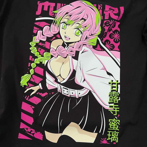 Unisex Vintage Tee丨Demon Slayer-comicclothing