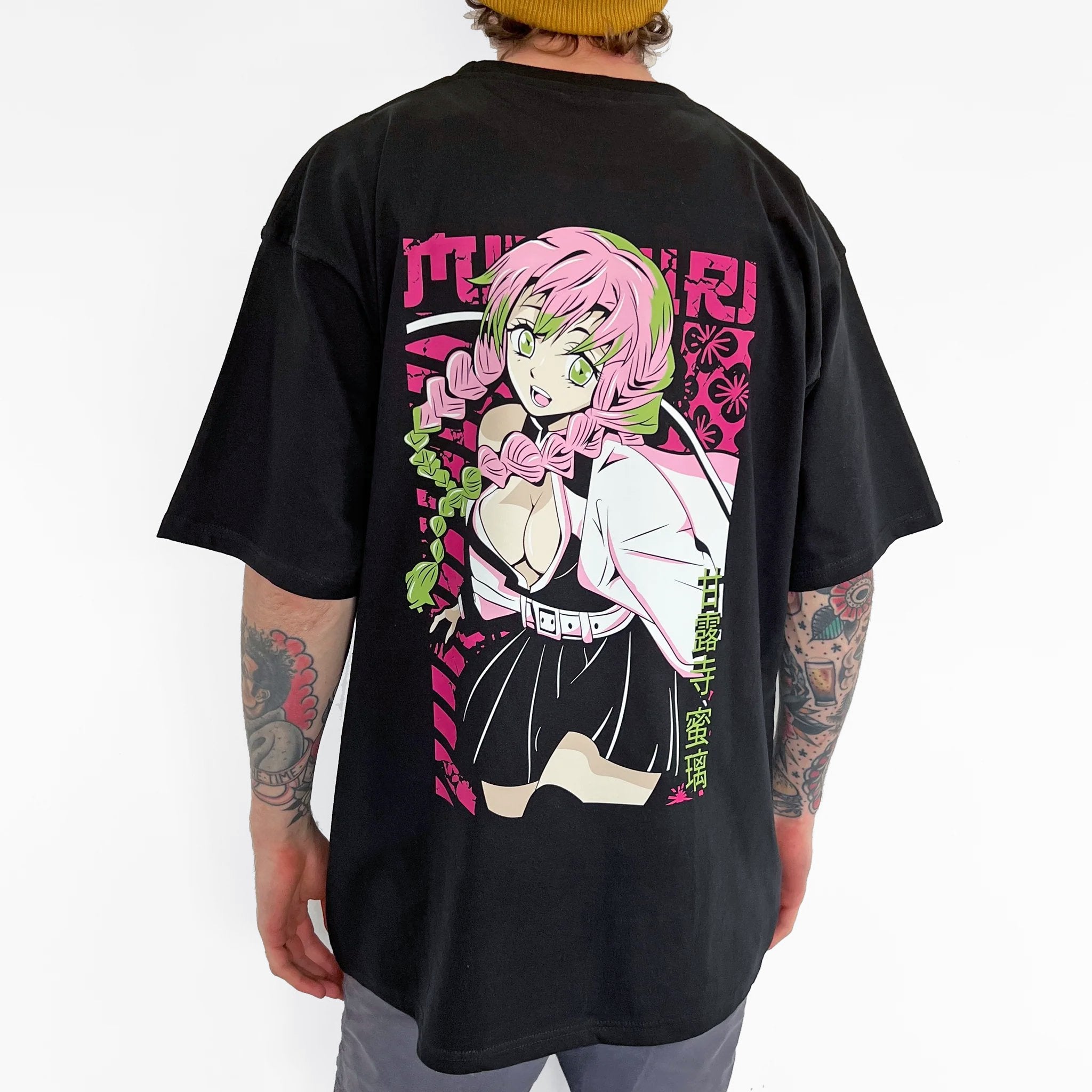 Unisex Vintage Tee丨Demon Slayer-comicclothing