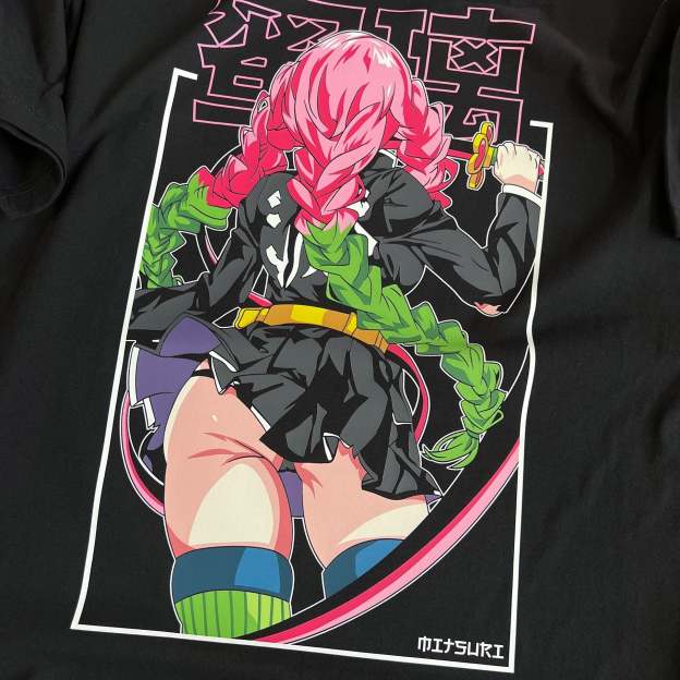 Unisex Vintage Tee丨Demon Slayer-comicclothing