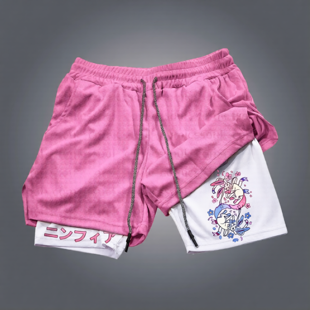 Pokémon Unisex Anime Eevee Shorts