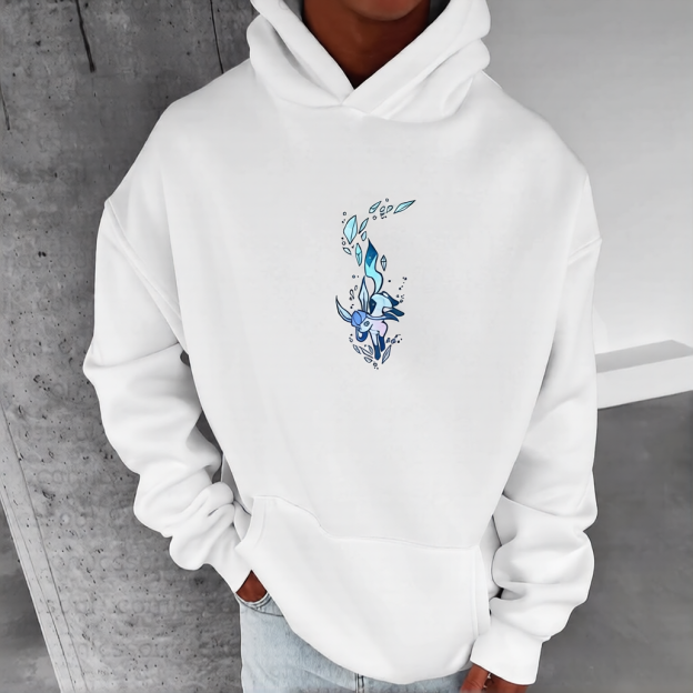 Pokémon Unisex Anime Eevee Hoodie