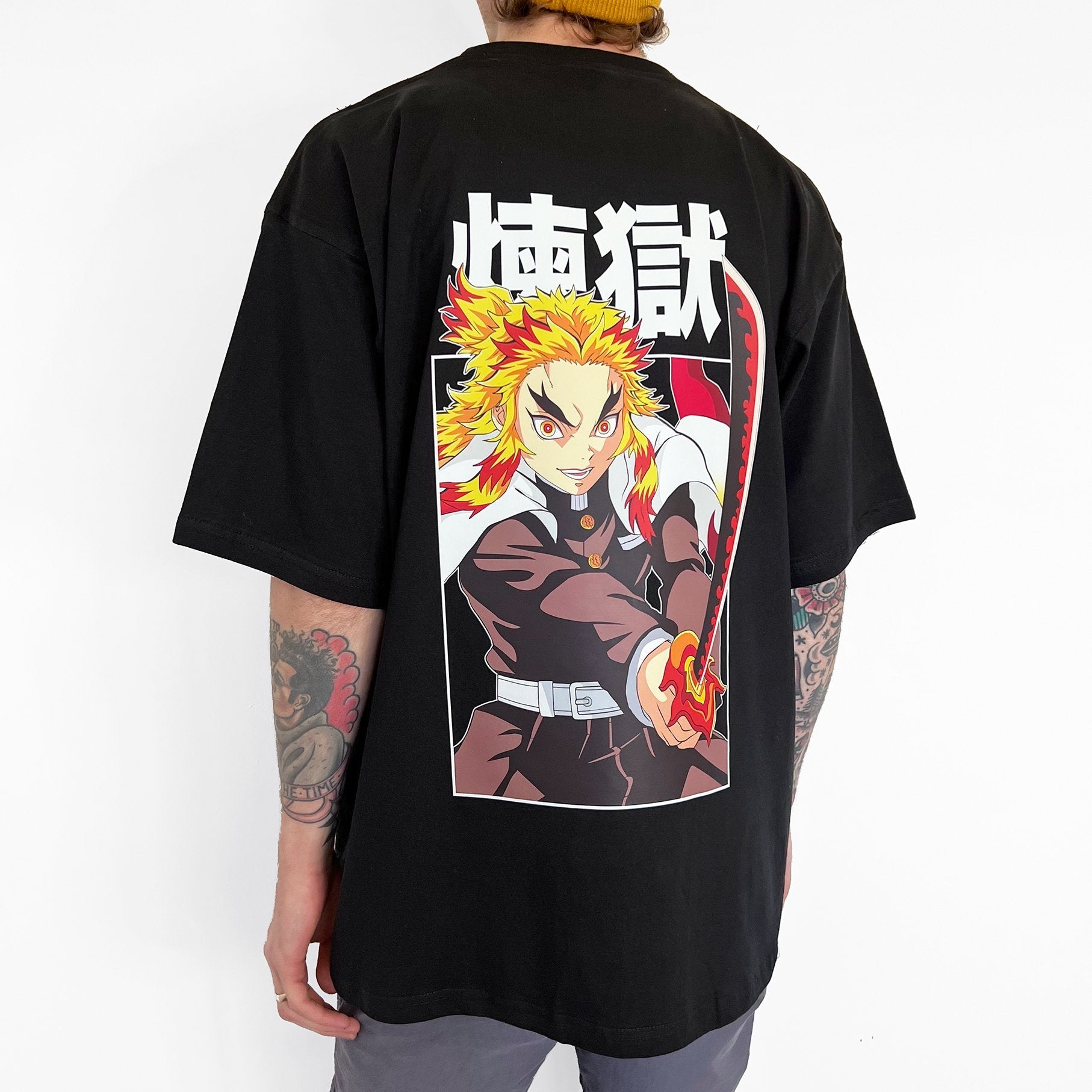 Unisex Vintage Tee丨Demon Slayer-comicclothing