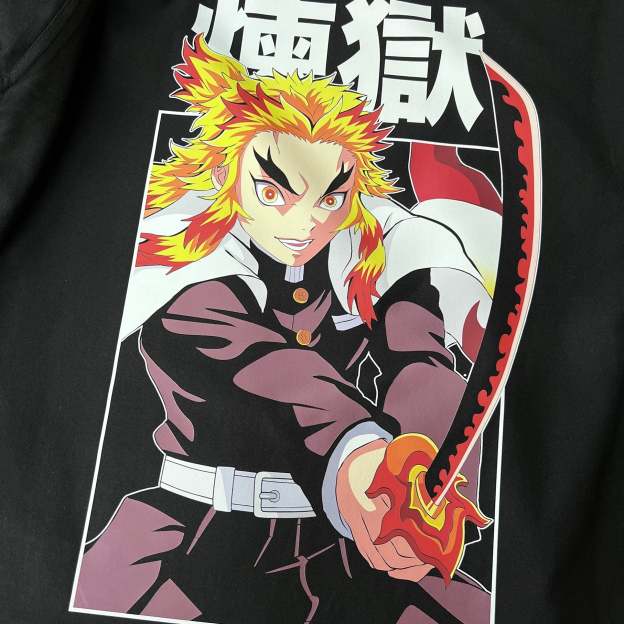 Unisex Vintage Tee丨Demon Slayer-comicclothing