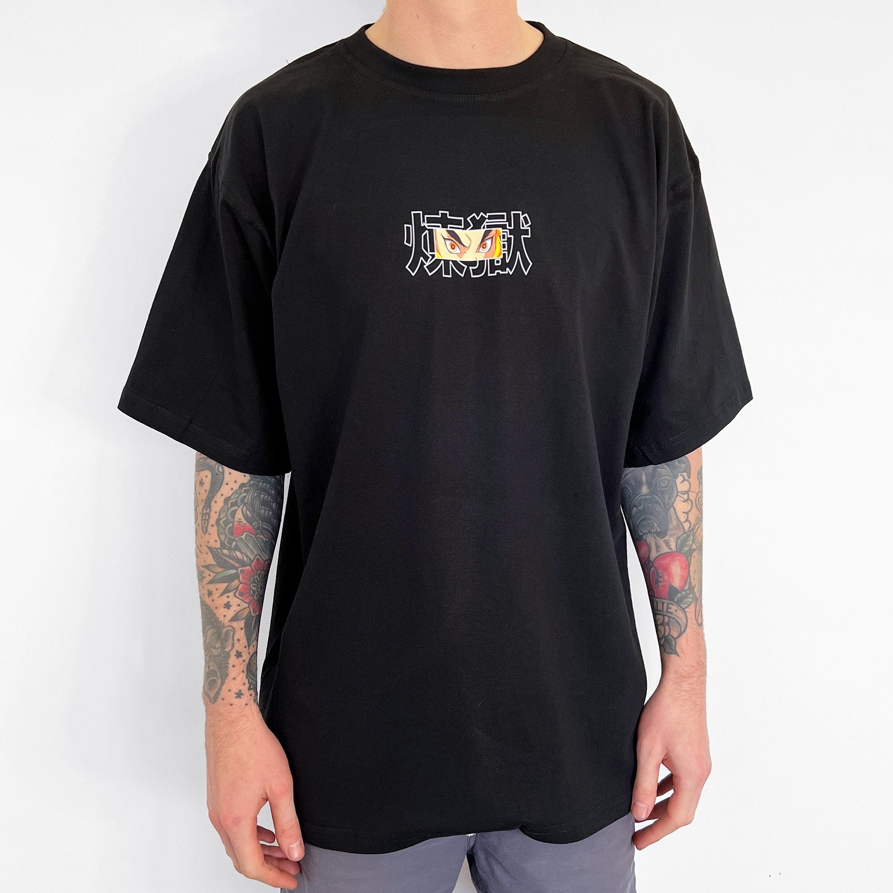 Unisex Vintage Tee丨Demon Slayer-comicclothing