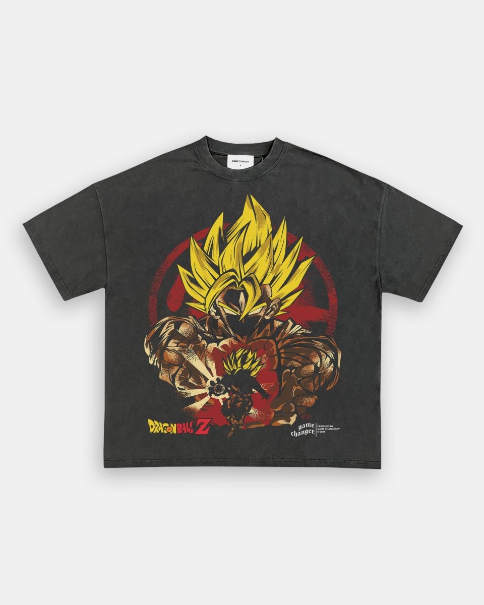 SUPER SAIYAN GOKU V2 TEE-comicclothing