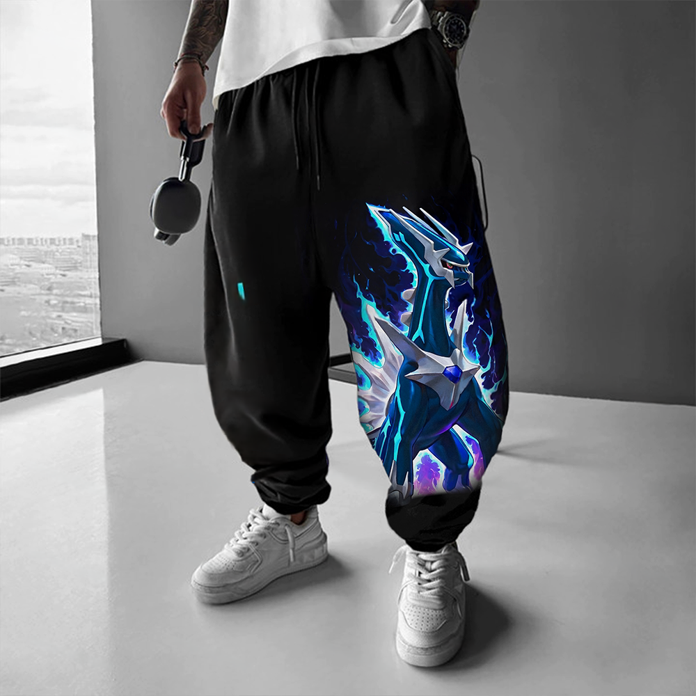 Unisex  Casual Anime Streetwear Pants-comicclothing