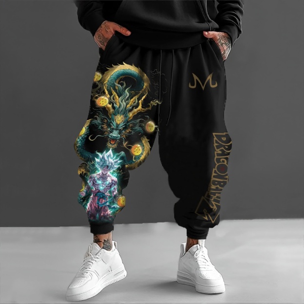 Unisex Casual Anime Streetwear Pants