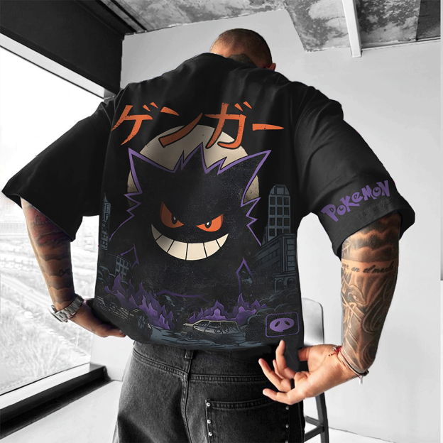 Unisex  Anime Inspired Vintage T-Shirt-comicclothing