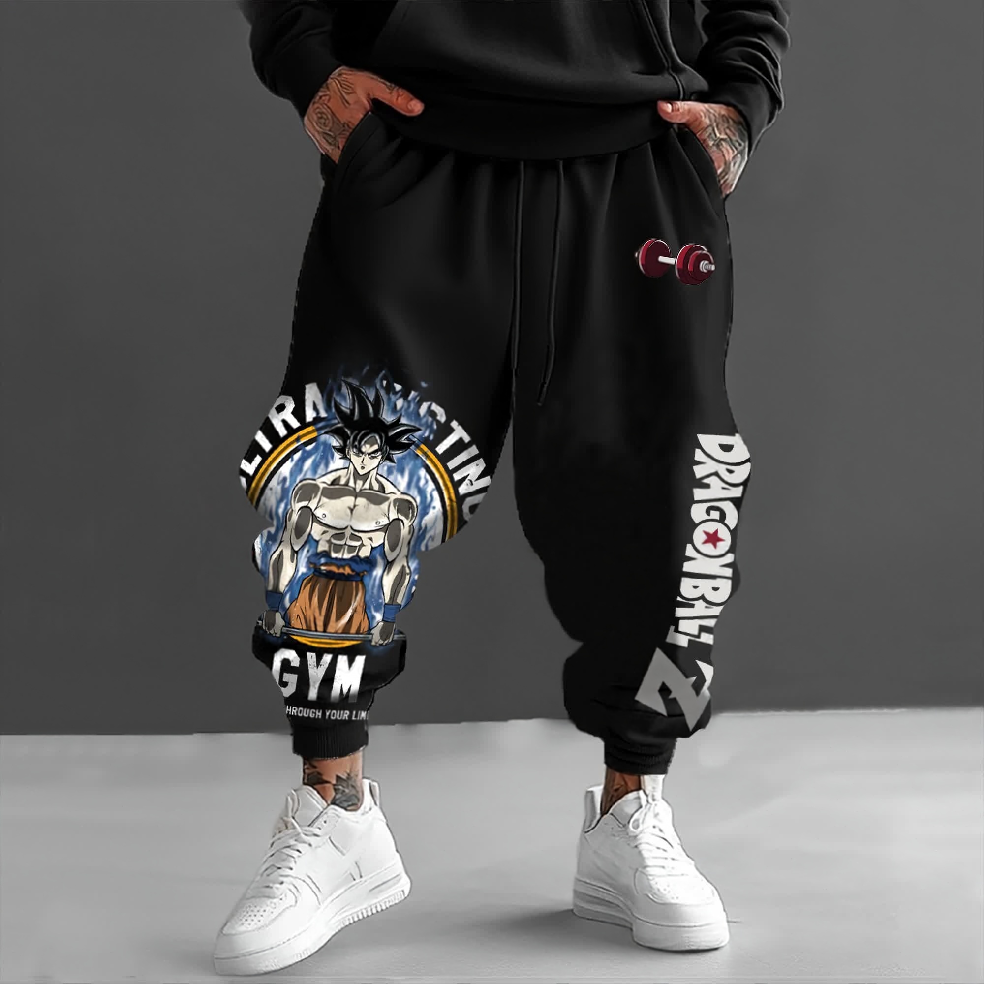 Unisex Casual Anime Streetwear Pants