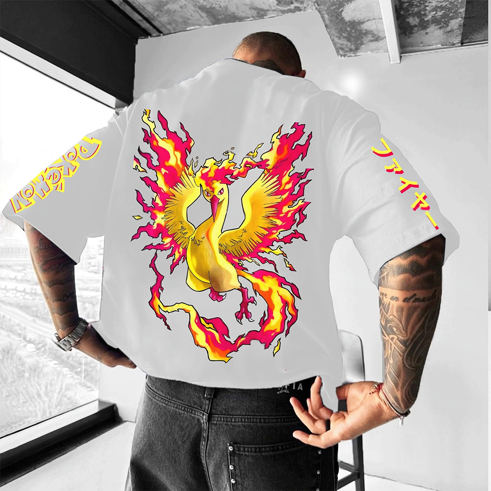 Unisex  Anime Inspired Vintage T-Shirt-comicclothing