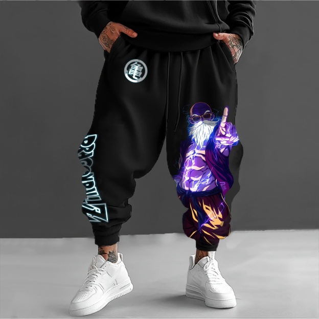 Unisex Anime Inspired Vintage Pants