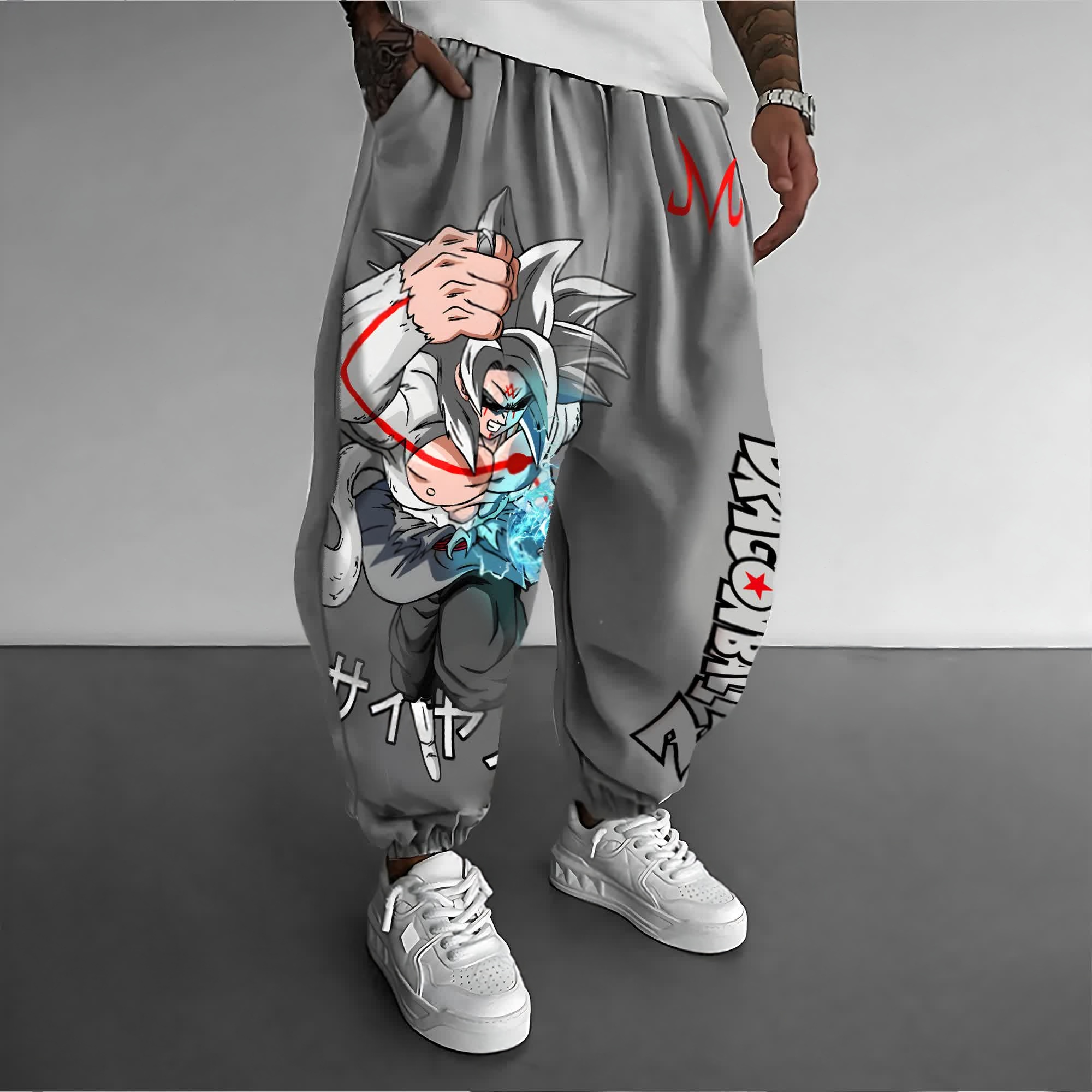 Unisex Anime Inspired Vintage Pants