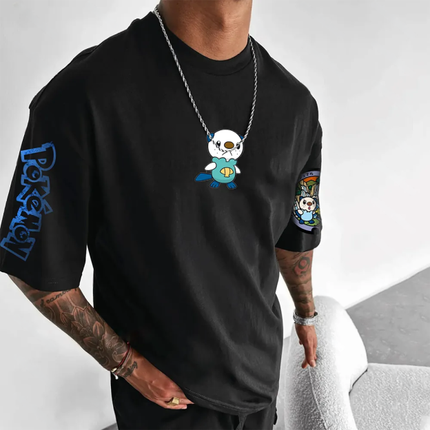 Unisex  "Pokémon" Anime Inspired Vintage T-Shirt