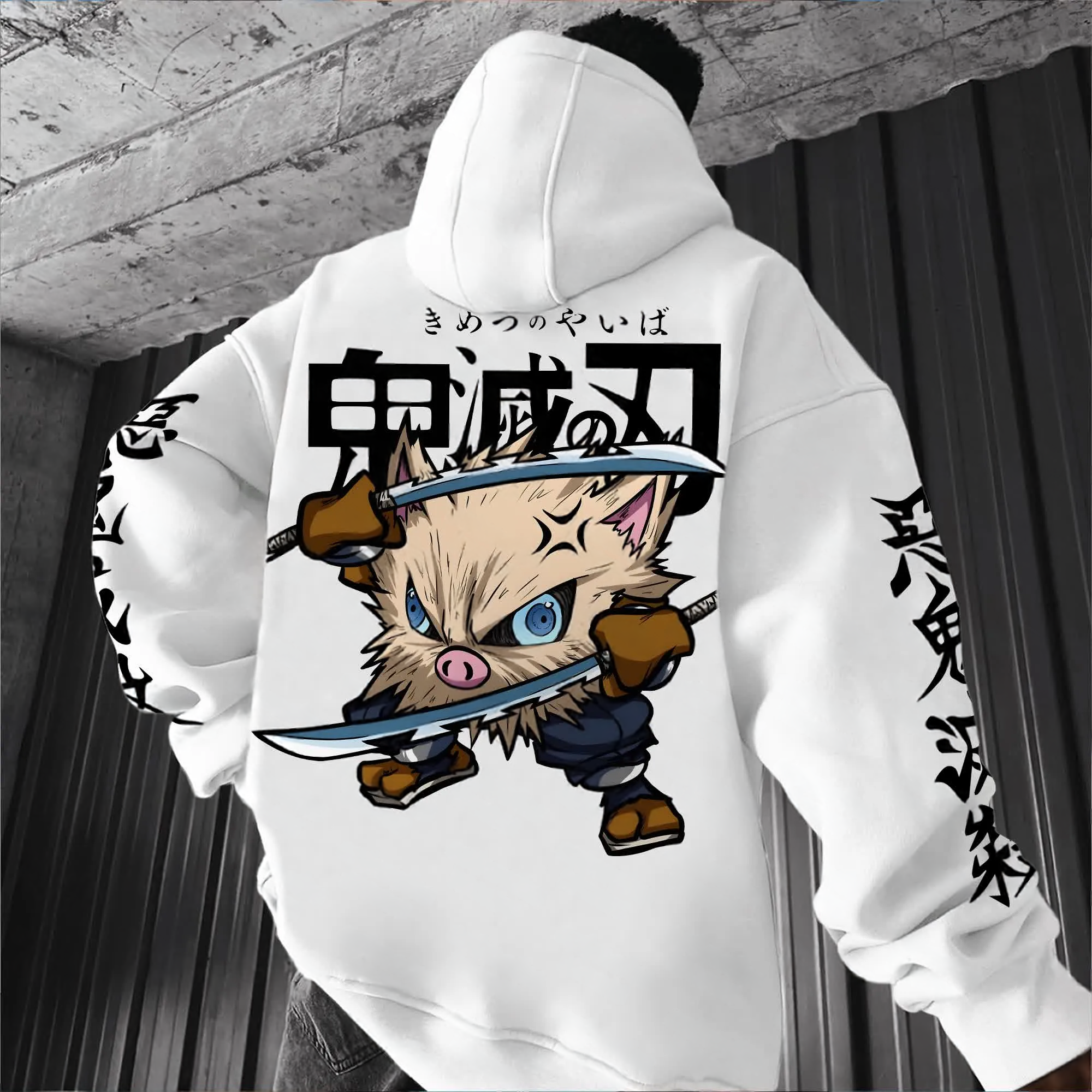 Unisex “Pokémon” Anime Graphic Streetwear Vintage Hoodie