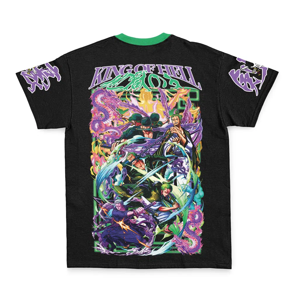 Roronoa Zoro V4 One Piece Streetwear T-Shirt