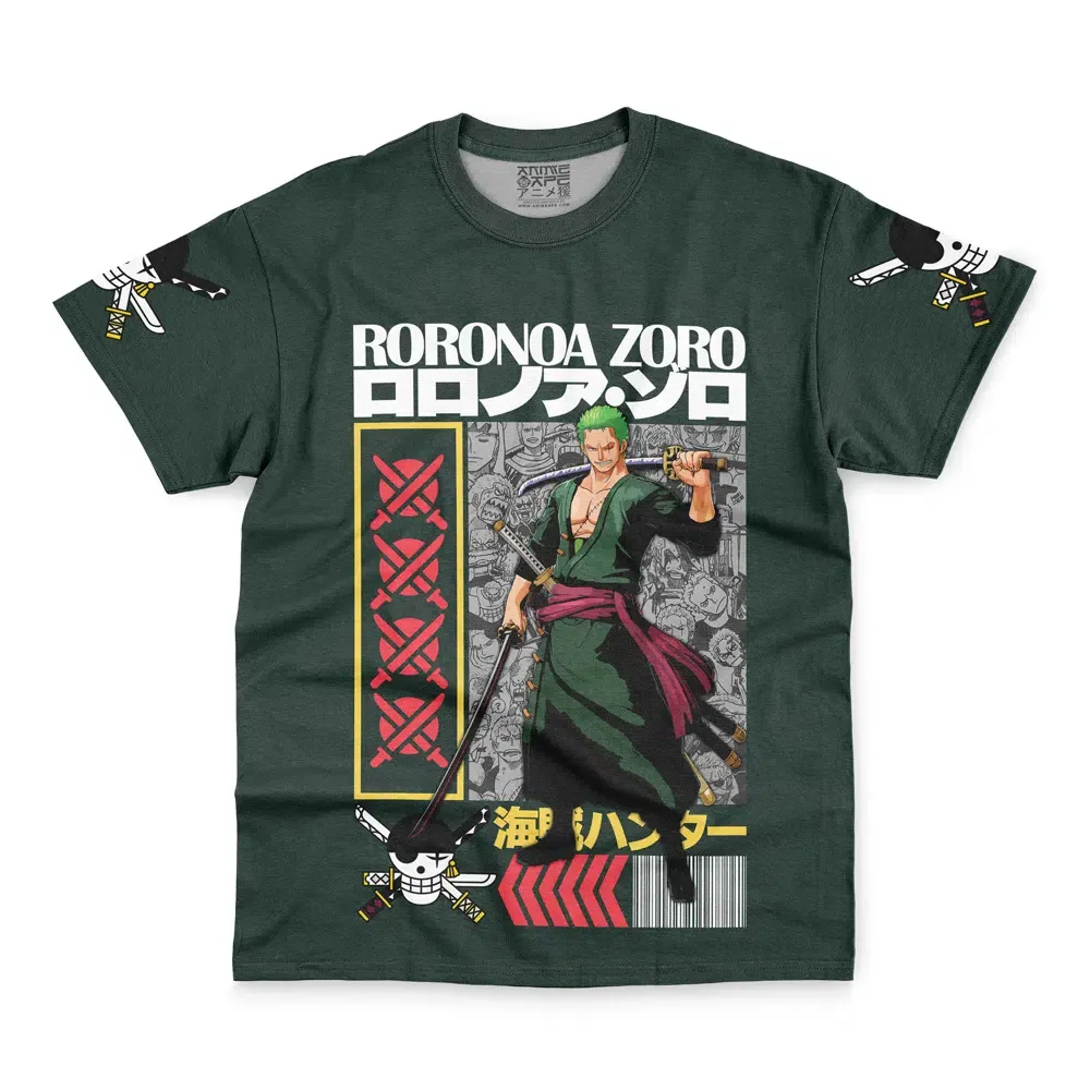 Roronoa Zoro V2 One Piece Streetwear T-Shirt